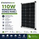 110 Watt Monokristal Güneş Enerjisi Paneli 12V Solar Şarj Paneli Karavan Tekne Bağ Evi Akü Şarj Solar Paneli