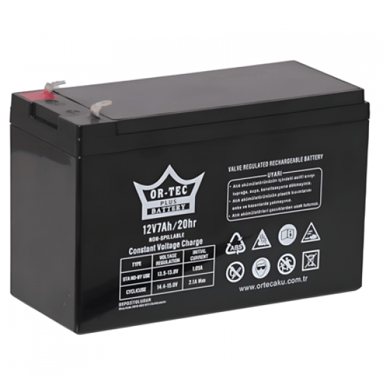 12 Volt 7 Amper Pilsan Snappy Akülü Araba Aküsü Ortec 12V 7AH Çocuk Akülü Araba Bataryası 12 Volt 7 Amper Pilsan Snappy Akülü Araba Aküsü Ortec 12V 7AH Çocuk Akülü Araba Bataryası