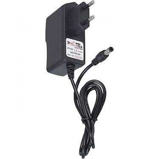 12V 1A Adaptör 5.5x2.5mm Jaklı Güç Adaptörü | Modem, Kamera ve LED Uyumlu 12V 1A Adaptör 5.5x2.5mm Jaklı Güç Adaptörü | Modem, Kamera ve LED Uyumlu