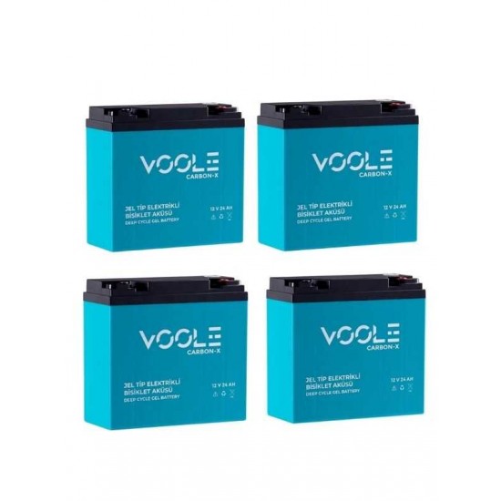 12V 24AH Elektrikli Motosiklet Aküsü ve Elektrikli Bisiklet Aküsü 4'lü Set Jel Akü 2025 Üretim 12V 24AH Elektrikli Motosiklet Aküsü ve Elektrikli Bisiklet Aküsü 4'lü Set Jel Akü 2025 Üretim
