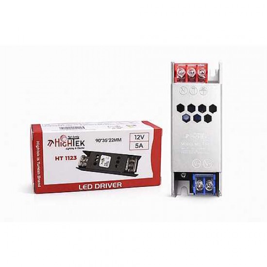 12V 5A 60W Metal Ultra Slim Kasa LED Trafosu Adaptör | Güvenli ve Dayanıklı Güç Kaynağı 12V 5A 60W Metal Ultra Slim Kasa LED Trafosu Adaptör | Güvenli ve Dayanıklı Güç Kaynağı