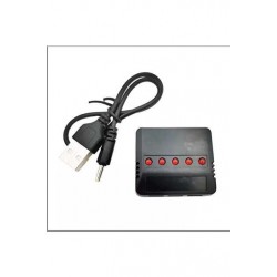 1S 3.7V Li-Po USB Şarj Cihazı | Drone, RC Araba ve Model Uçak Pili Şarj Modülü
