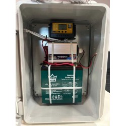 24Ah Jel Akülü Taşınabilir Güneş Enerji Sistemi 600W İnvertörlü Hobi Bahçesi Konteyner Dağ Evi Solar Set