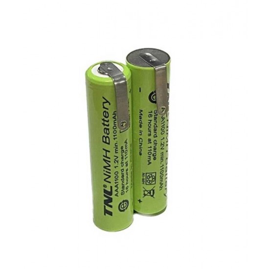 2.4v 1100mAH AAA İnce Pilli Traş Makinesi Pili 2.4v 1100mAH AAA İnce Pilli Traş Makinesi Pili