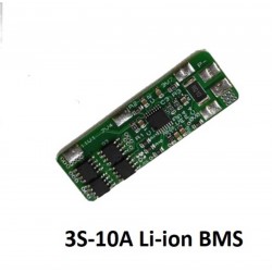 3S 10A 11.1v Li-ion Batarya için BMS Pil Koruma Devresi 3S 10A 11.1v Li-ion Batarya için BMS Pil Koruma Devresi
