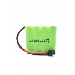 4.8v 1800mAH Oyuncak Araba Bataryası Siyah Soket