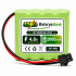 4.8V 2000mAh Oyuncak Araba Pili Bataryası Siyah Soket | Şarjlı Yedek Pil