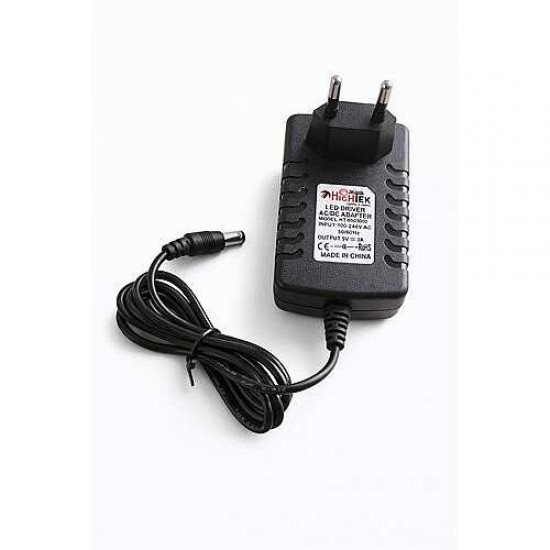 5V 3A Adaptör 5.5x2.5mm Jaklı Güç Adaptörü | Modem, Kamera ve LED Uyumlu 5V 3A Adaptör 5.5x2.5mm Jaklı Güç Adaptörü | Modem, Kamera ve LED Uyumlu
