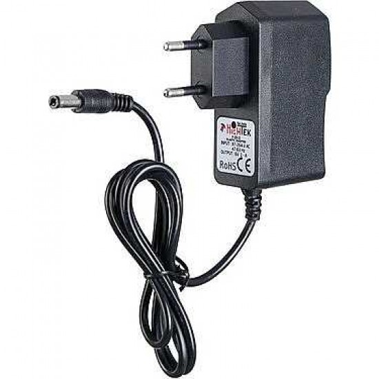 6V 1A Adaptör 5.5x2.5mm Jaklı Güç Adaptörü | Oyuncak, Kamera ve Elektronik Cihaz Uyumlu