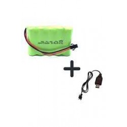 6V 2700MAH Oyuncak Araba Bataryası Siyah Soket+Usb Şarj Cihazı