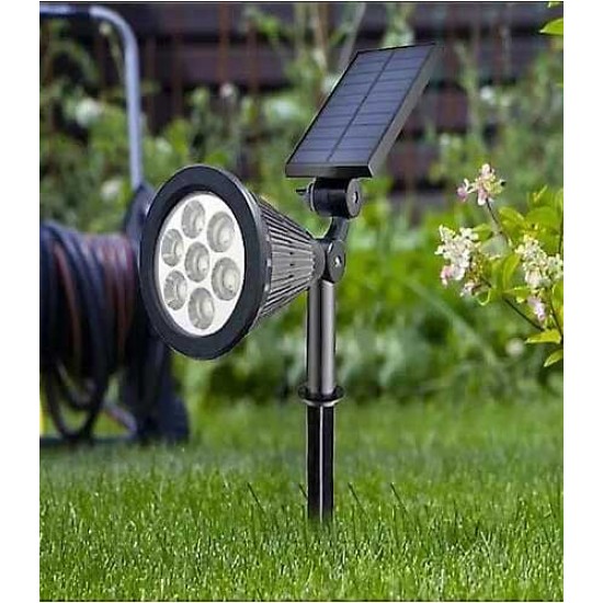 7W Solar Güneş Enerjili Kazıklı Çim ve Bahçe Aydınlatma Armatürü Gün Işığı Rengi 7W Solar Güneş Enerjili Kazıklı Çim ve Bahçe Aydınlatma Armatürü Gün Işığı Rengi