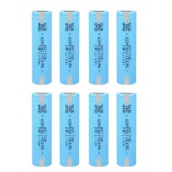 8 Adet Aspilsan Puntalı INR18650A28 3.7V 2800mAh 25A Discharge Şarjlı Li-ion Pil