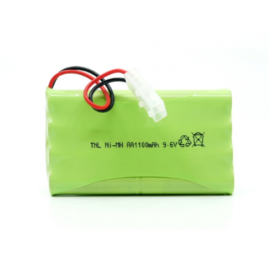 9.6v 1100mAh Oyuncak Araba Pili Tamya Soket