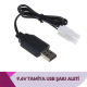 9.6v 2li Tamiya Soketli USB Şarj Cihazı 9.6v 2li Tamiya Soketli USB Şarj Cihazı