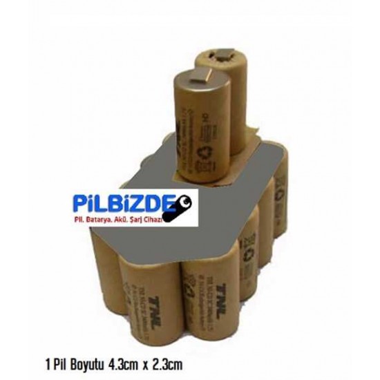 Alpha Tools 18v Batarya için 2400mAH Pil Değişim Grubu Alpha Tools 18v Batarya için 2400mAH Pil Değişim Grubu