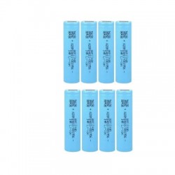 Aspilsan INR18650A28 3.7V 2800mAh 25A Discharge Şarjlı Li-ion Pil - 8 Adet set