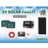Bağ Evi Solar Paketi 1200w Sinüs Inverter 205w Güneş Paneli 100ah Jel Akü