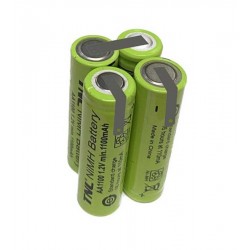 Bavaria BSD 4.8V Akülü Tornavida için TNL 4.8v 1100mAh AA Ni-MH 4'lü Pil Grubu