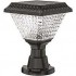Beyaz Ledli Solar Bahçe Armatürü 50W | Güneş Enerjili Dış Mekan Aydınlatma