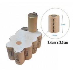 Black Decker 14.4v A9262 PS140 Batarya için 1500mAH Pil Değişim Grubu