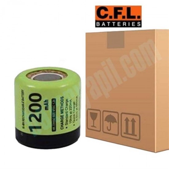 C.F.L. 2/3SC 1200mAh Ni-MH Pil C.F.L. 2/3SC 1200mAh Ni-MH Pil