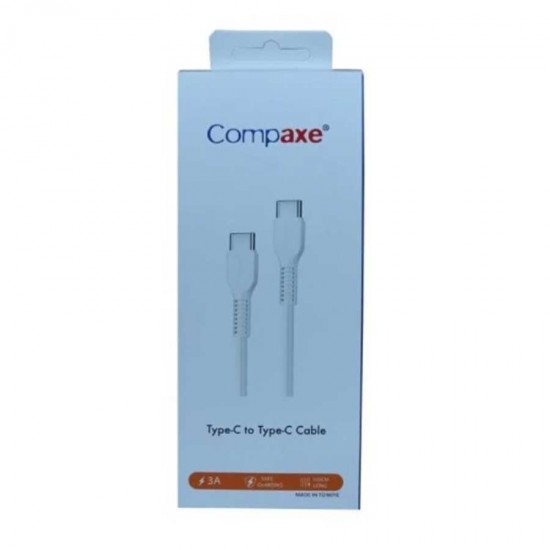 COMPAXE CTK-BTT TYPE C TO TYPE C 3A KABLO COMPAXE CTK-BTT TYPE C TO TYPE C 3A KABLO
