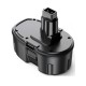 Dewalt DC9091 DE9038 DE9091 DE9092 DE9094 DE9502 için 2200mAh 14.4V Yedek Şarj Edilebilir Pil