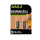 Duracell 900 mAh Şarjlı AAA İnce Kalem Pil 2'li Paket Duracell 900 mAh Şarjlı AAA İnce Kalem Pil 2'li Paket