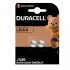 Duracell Alkaline Pil LR44 1,5V Alkaline Pil 2'li Blister