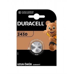 Duracell CR2450 3V Lityum Para Pil Tekli Blister