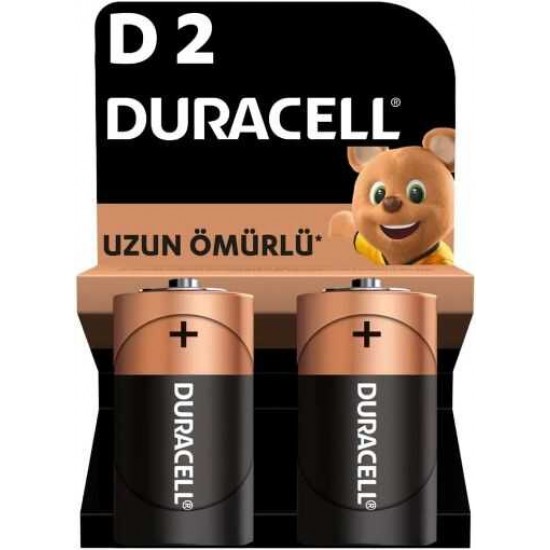 Duracell D Boy Alkalin Büyük Pil 2li Blister Ambalaj Duracell D Boy Alkalin Büyük Pil 2li Blister Ambalaj