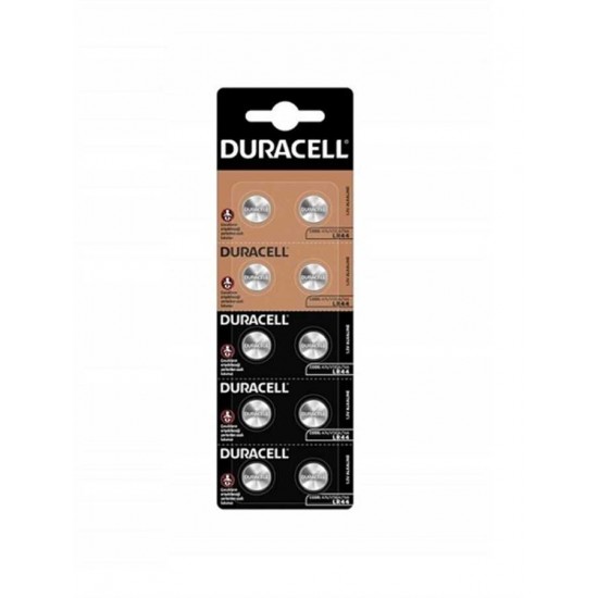 Duracell LR44 AG13 Alkalin 1.5v Düğme Pil 10lu Blister