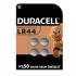 Duracell LR44 Alkalin 1.5v Düğme Pil 4'lü
