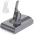 Dyson V8 ile Uyumlu Süpürge Bataryası 4000 Mah Yüksek Kapasite, Yüksek Performans Uzun Kullanım Li-ion Muadil Batarya SV10, Absolute, Absolute Cord-Free, Animal, Animal