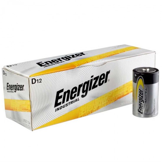 Energizer Alkaline Industrial 12'li D Boy Pil