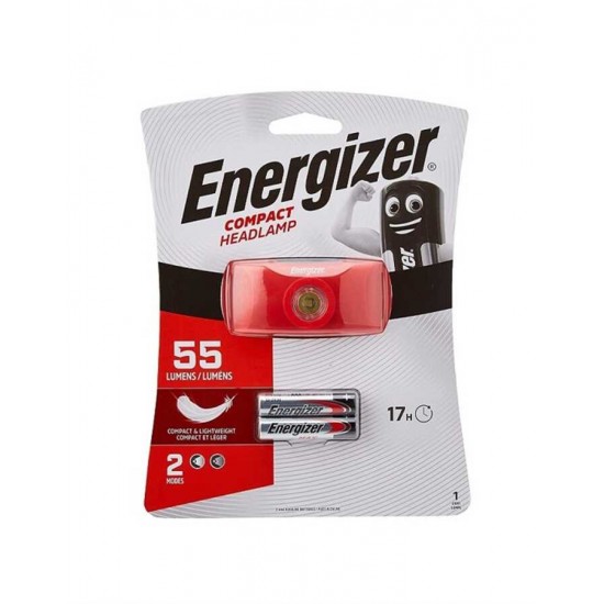 Energizer Compact Pilli Kafa Feneri 55 Lümen Energizer Compact Pilli Kafa Feneri 55 Lümen