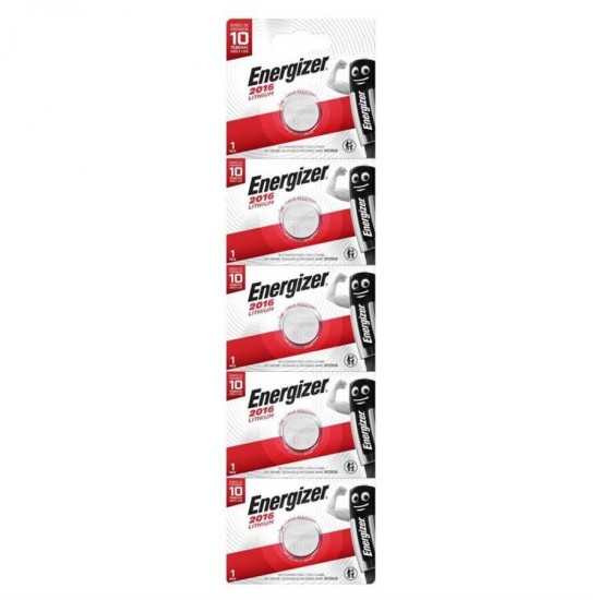 Energizer CR2016 3V Lityum Pil 5'li Paket Energizer CR2016 3V Lityum Pil 5'li Paket