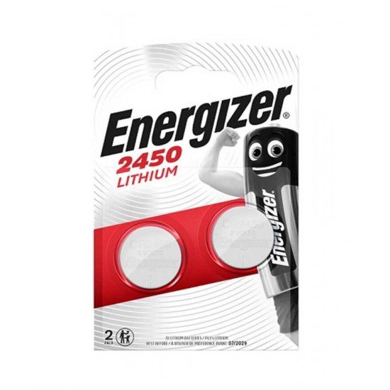 Energizer CR2450 3V 2'li Blister Lityum Para Pil Energizer CR2450 3V 2'li Blister Lityum Para Pil