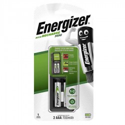 Energizer Mini Pil Şarj Cihazı + 700 mAh AAA 2'li Şarj Edilebilir Pil