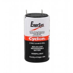 Enersys Cyclon 0810-0004 Single D Cell 2V 2.5AH Medikal Pil