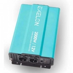 Exelon 12V 2000W Tam Sinüs İnvertör | Solar Enerji, Karavan ve Tekne Kullanımı İçin