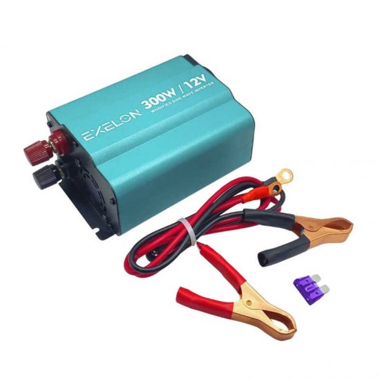 Exelon 12V 300W Güç İnvertörü – DC 12V’tan 220V’a Enerji Dönüşümü
