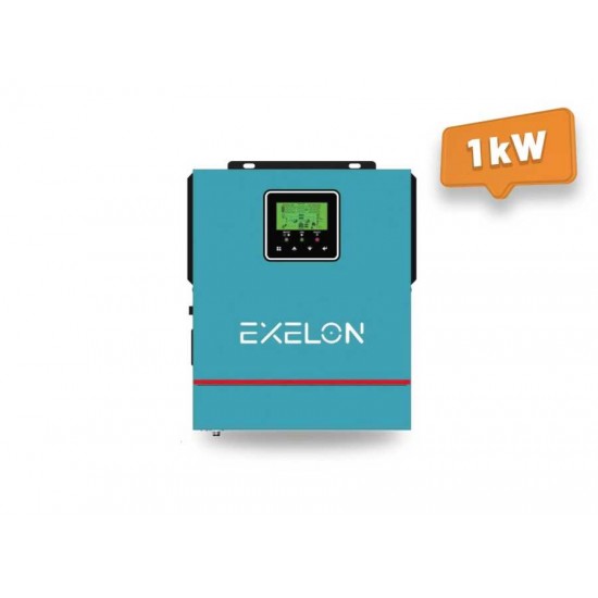 Exelon 1KVA / 1000 Watt MPPT Akıllı Tam Sinüs İnverter Exelon 1KVA / 1000 Watt MPPT Akıllı Tam Sinüs İnverter