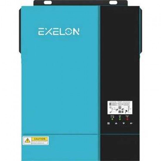 Exelon 1kW 1000W HV MPPT Akıllı Tam Sinüs İnvertör | 40–500V PV Girişli Solar İnverter