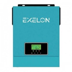 Exelon 3kW 3000W HV MPPT Akıllı Tam Sinüs İnvertör | 40–500V PV Girişli Solar İnverter