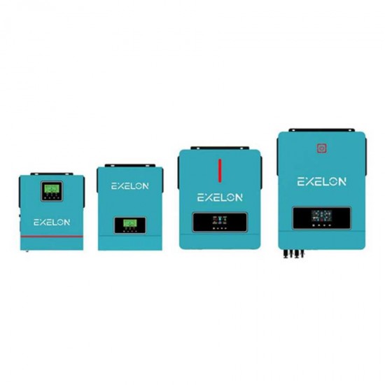 Exelon 48V 6.2kW MPPT Tam Sinüs Akıllı İnverter Exelon 48V 6.2kW MPPT Tam Sinüs Akıllı İnverter