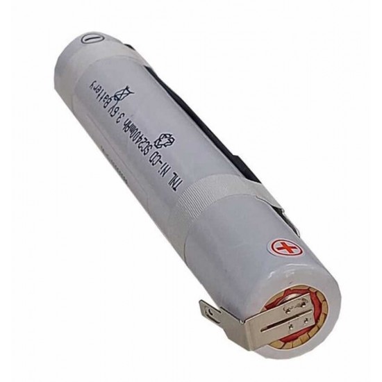 Fakir MRC36 3.6v 2400mAH 3lü Pabuç Girişli Şarjlı Süpürge Pili Fakir MRC36 3.6v 2400mAH 3lü Pabuç Girişli Şarjlı Süpürge Pili