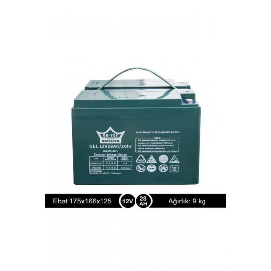 Fanem IT158TS 12v 28AH Transport Küvöz Uyumlu Batarya