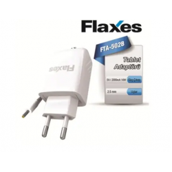 Flaxes FTA-502B Beyaz Tablet Adaptörü