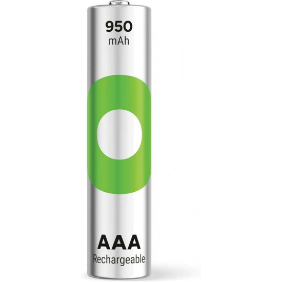 GP ReCyko 950 mAh 1.2 V Ni-MH 6'lı AAA İnce Kalem Şarjlı Pil GP ReCyko 950 mAh 1.2 V Ni-MH 6'lı AAA İnce Kalem Şarjlı Pil